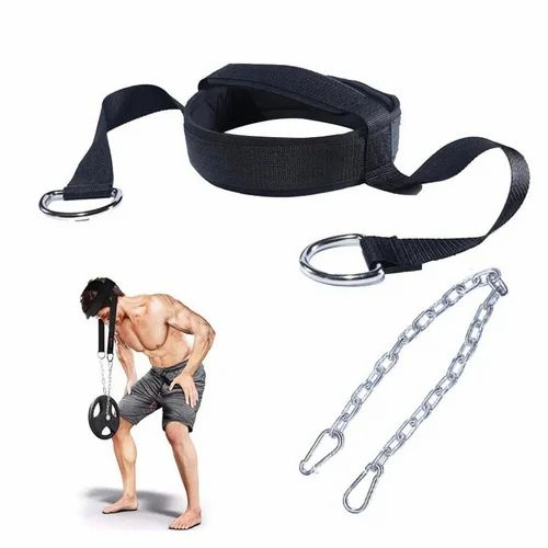 Head weightlifting straps